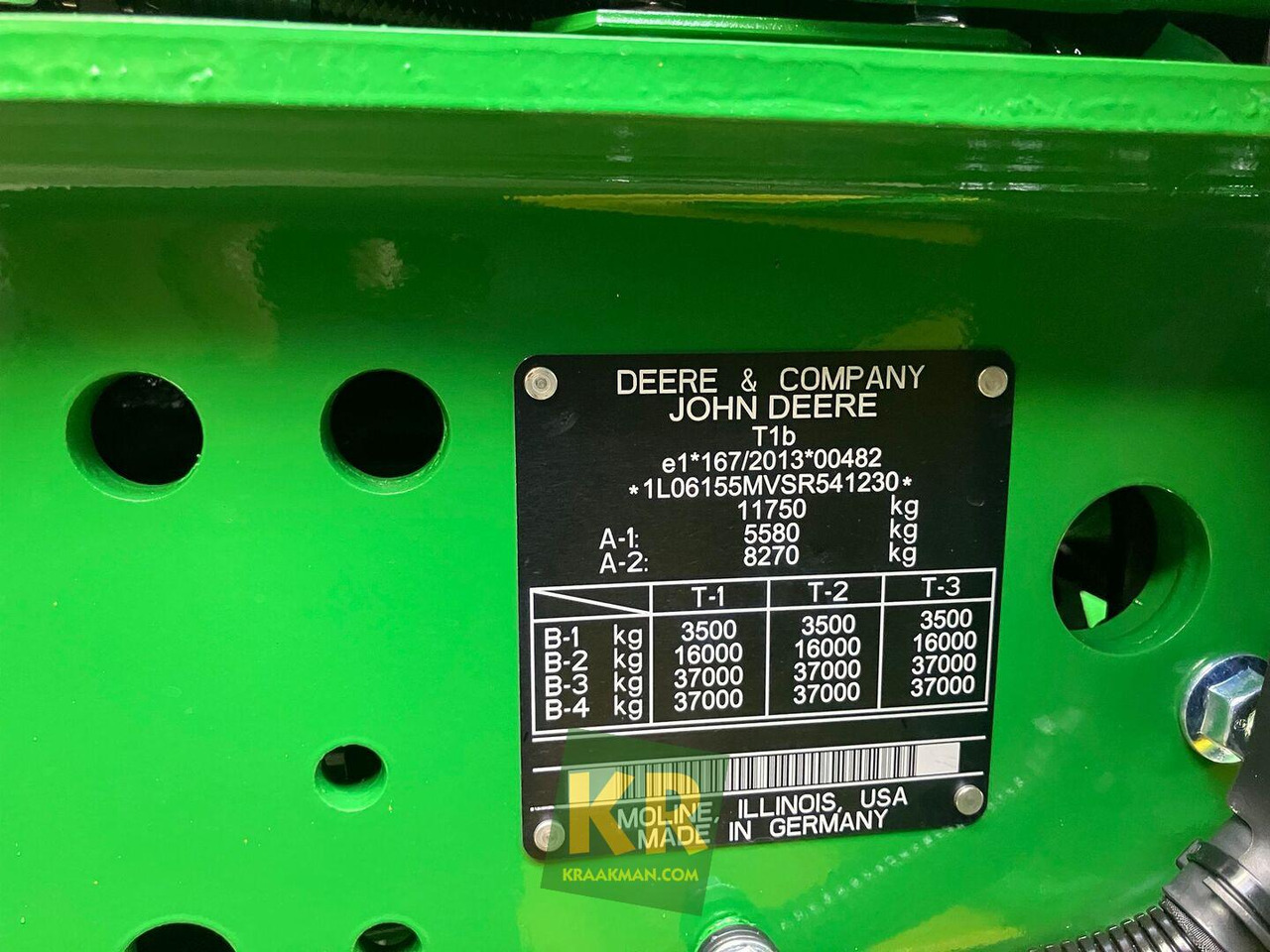 6M 155 John Deere - Traktors: foto 4 6M 155 John Deere - Traktors: foto 4