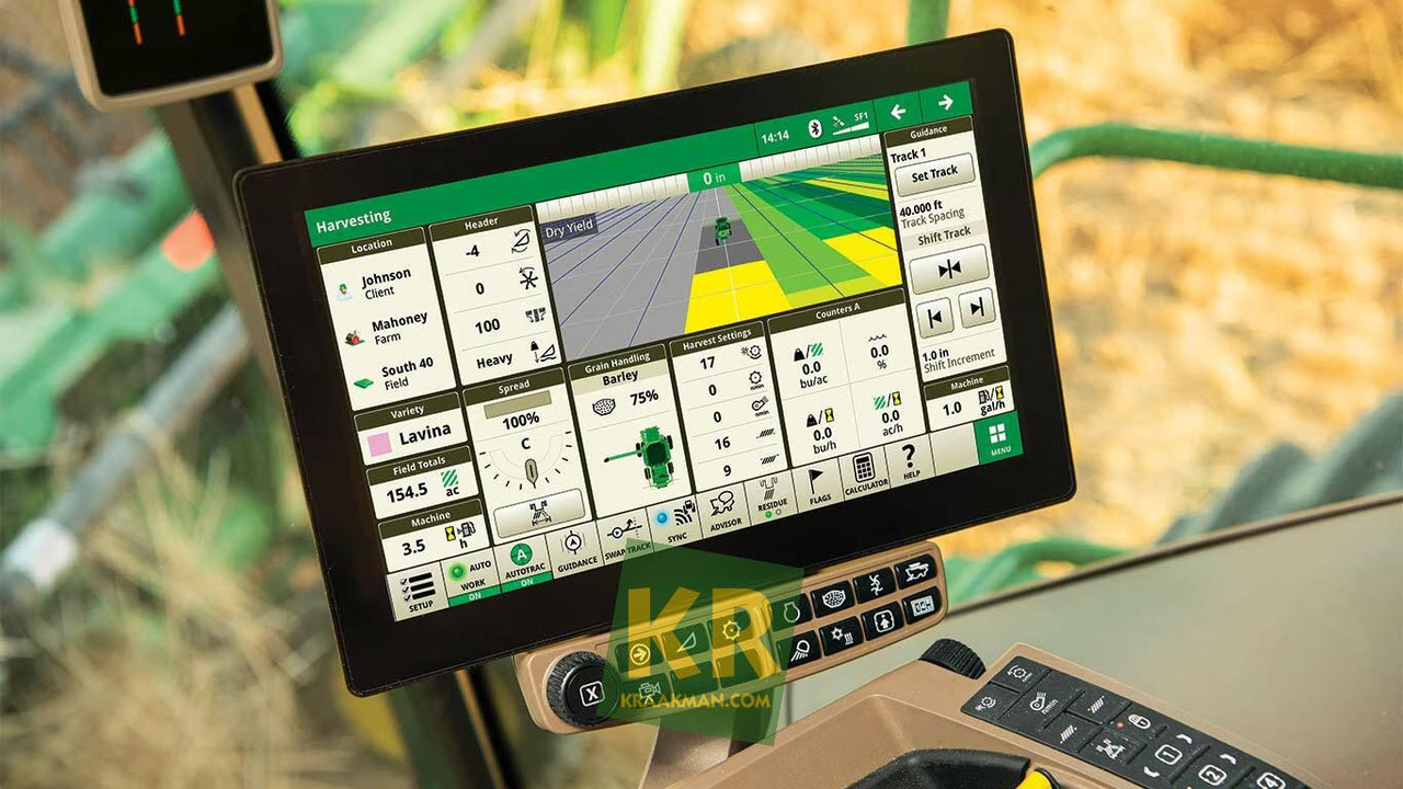 G5 Display John Deere - Elektrosistēma - Celtniecības tehnika: foto 1 G5 Display John Deere - Elektrosistēma - Celtniecības tehnika: foto 1