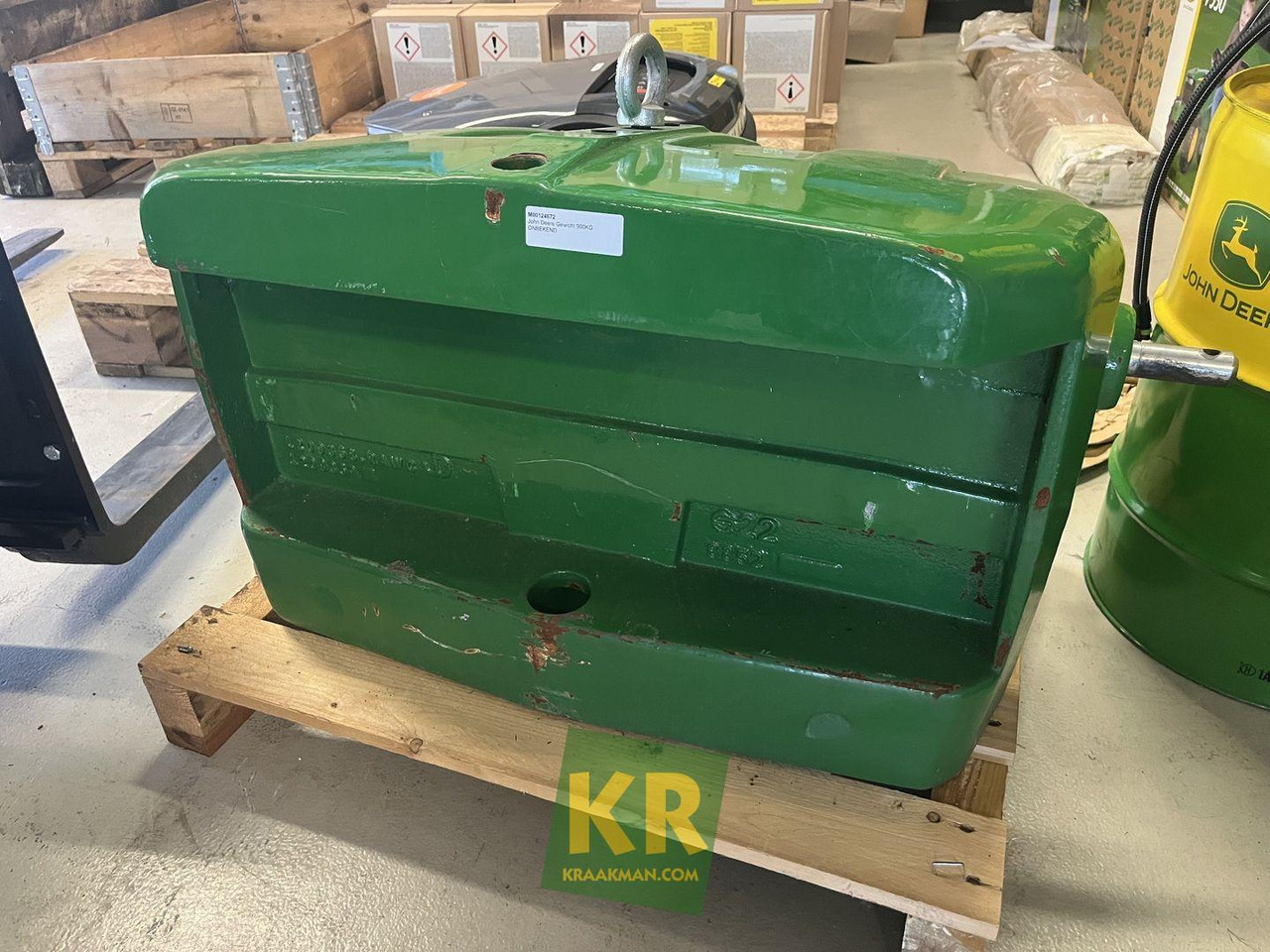 Gewichten JD John Deere - Pretsvars: foto 2 Gewichten JD John Deere - Pretsvars: foto 2