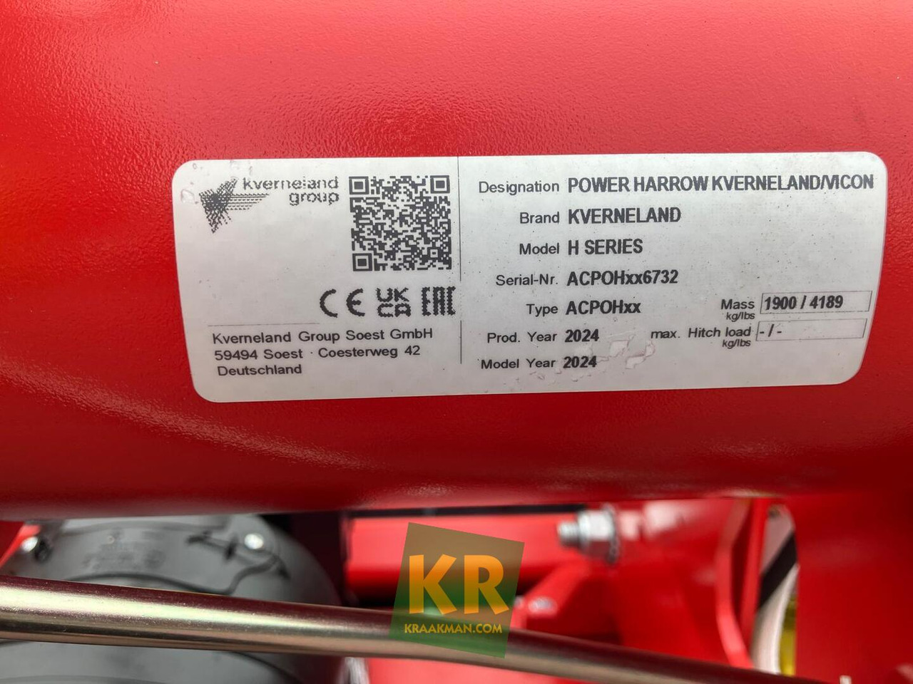 H serie Kverneland  - Ecēša: foto 5 H serie Kverneland  - Ecēša: foto 5