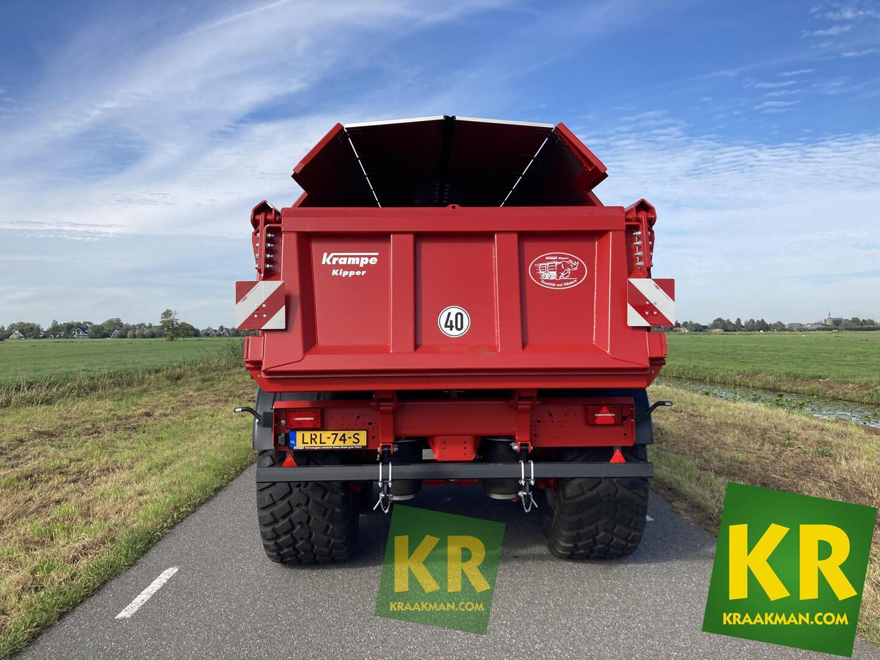 Jaunā Lauksaimniecības piekabe-pašizgāzējs HD550 Krampe: foto 12