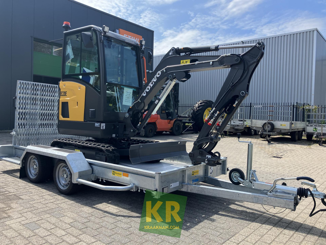 Hapert Overig - Celtniecības tehnikas piekabe: foto 3 Hapert Overig - Celtniecības tehnikas piekabe: foto 3