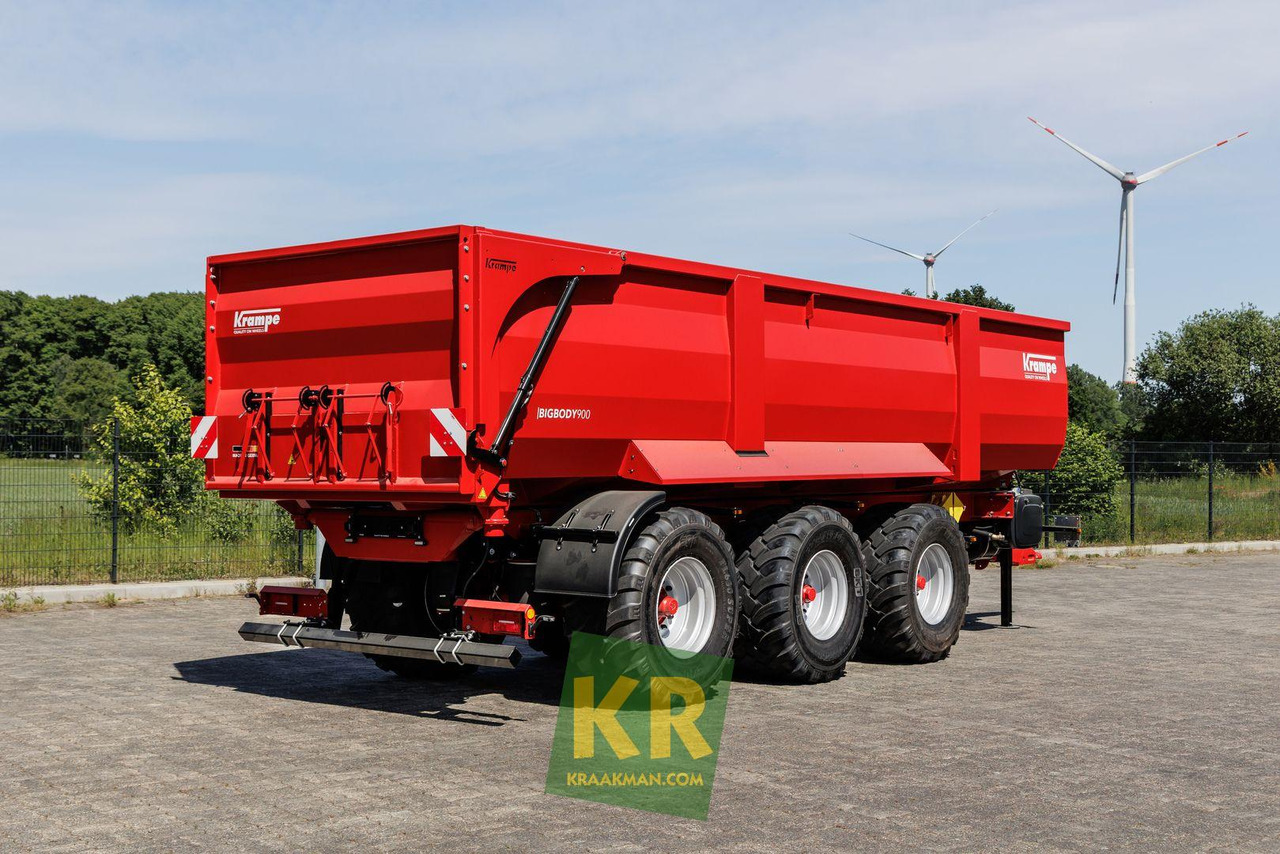 Krampe BIG BODY 900 - Lauksaimniecības piekabe-pašizgāzējs: foto 2 Krampe BIG BODY 900 - Lauksaimniecības piekabe-pašizgāzējs: foto 2