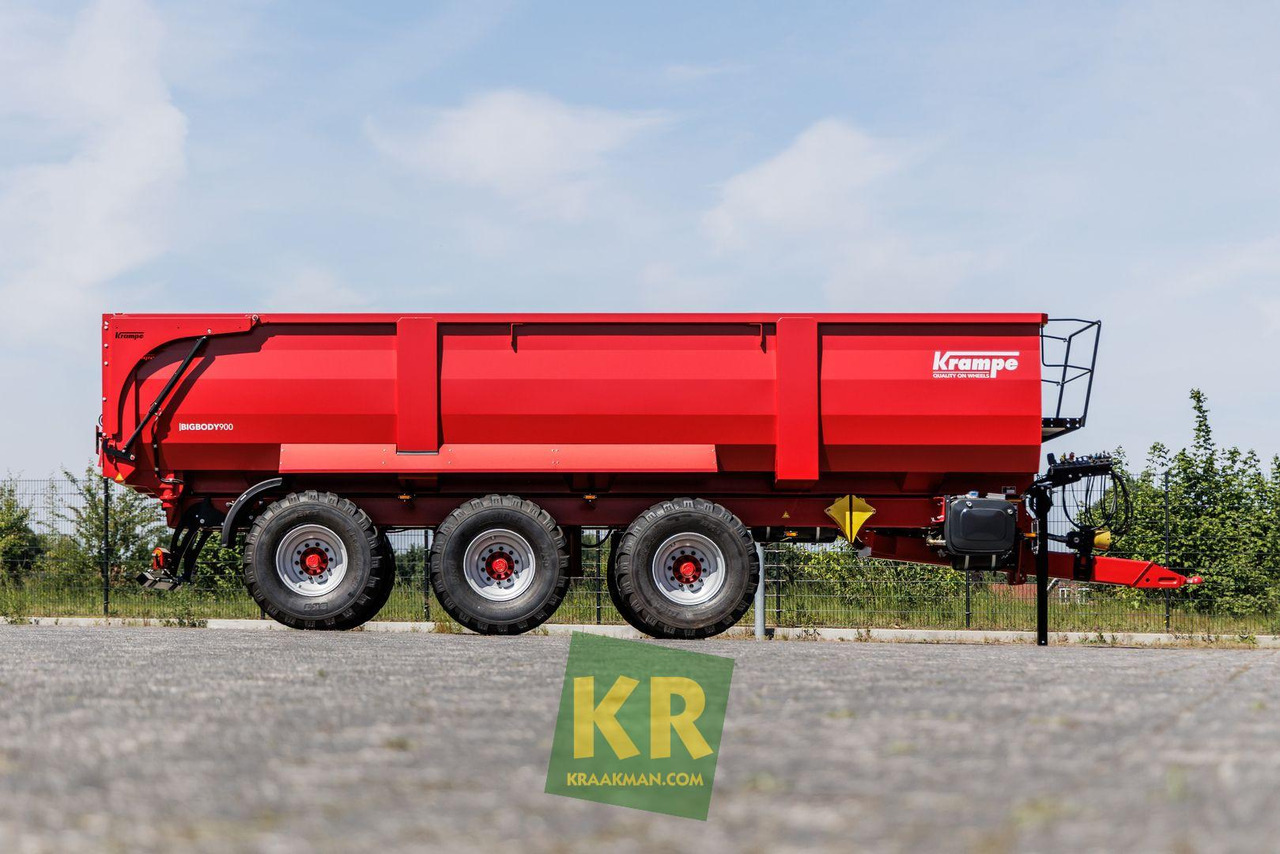 Krampe BIG BODY 900 - Lauksaimniecības piekabe-pašizgāzējs: foto 5 Krampe BIG BODY 900 - Lauksaimniecības piekabe-pašizgāzējs: foto 5