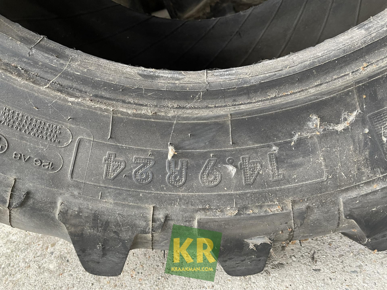 Michelin Agribib 14.9R24 126A8 band - Riepa - Lauksaimniecības tehnika: foto 5 Michelin Agribib 14.9R24 126A8 band - Riepa - Lauksaimniecības tehnika: foto 5