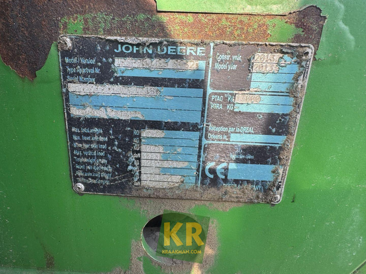 R962I John Deere  - Miglotājs: foto 2 R962I John Deere  - Miglotājs: foto 2