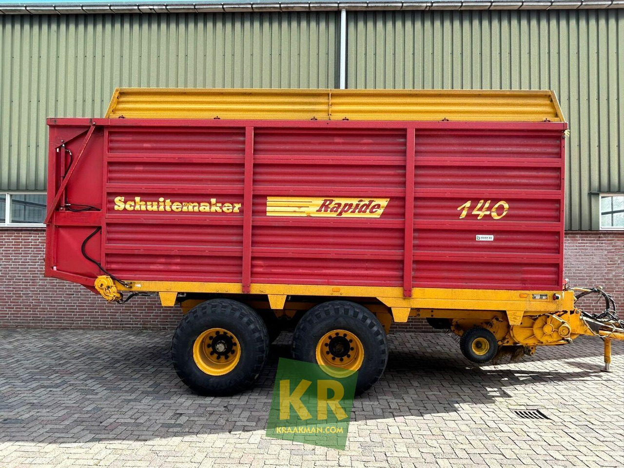 Schuitemaker RAPIDE 140 opraapwagen - Savācējpiekabe: foto 1 Schuitemaker RAPIDE 140 opraapwagen - Savācējpiekabe: foto 1