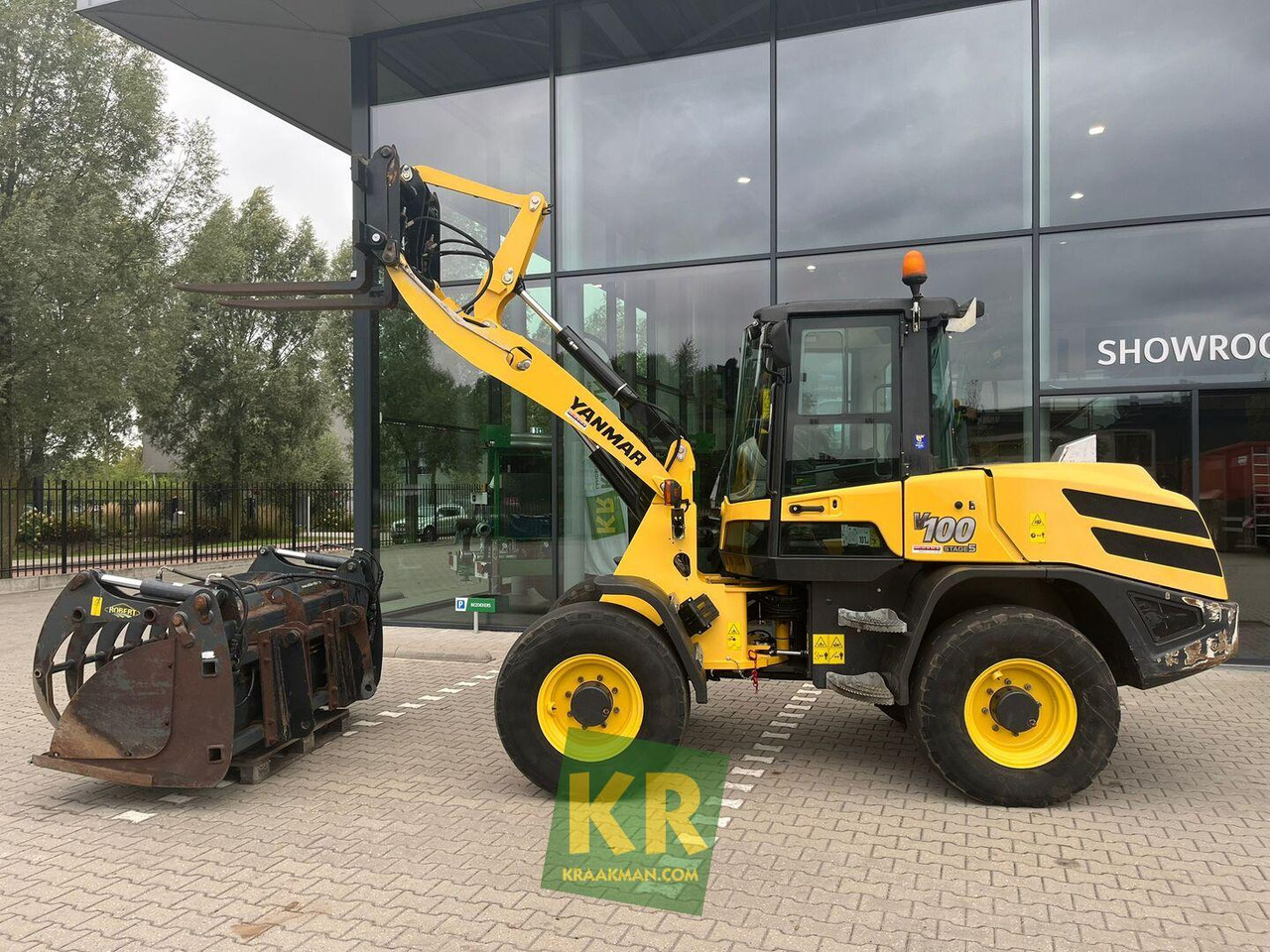 V100 shovel Yanmar - Riteņu iekrāvējs: foto 2 V100 shovel Yanmar - Riteņu iekrāvējs: foto 2