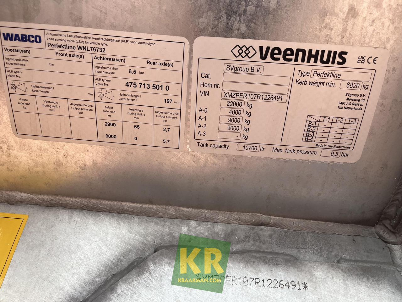 Veenhuis Perfektline  - Šķidrmēslu muca: foto 3 Veenhuis Perfektline  - Šķidrmēslu muca: foto 3
