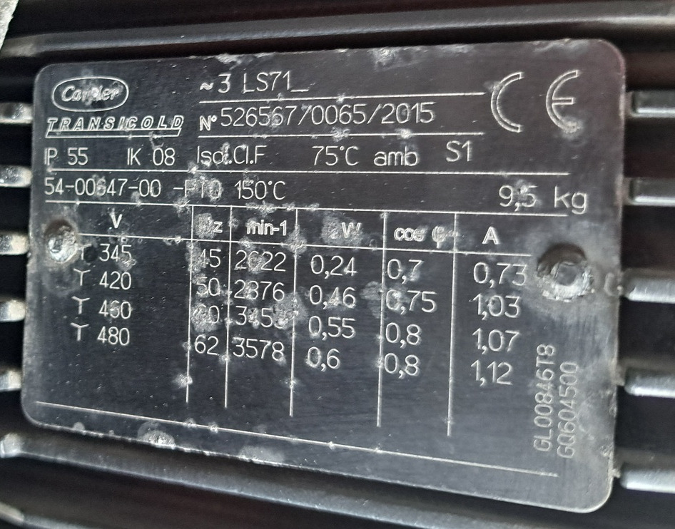 Fan MOTOR, CONDENSER - Ventilators: foto 3 Fan MOTOR, CONDENSER - Ventilators: foto 3
