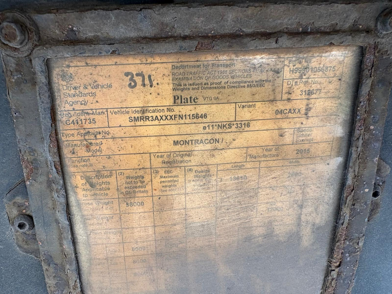 Montracon 2015 SLXe 200 – CML371 - Puspiekabe refrižerators: foto 2 Montracon 2015 SLXe 200 – CML371 - Puspiekabe refrižerators: foto 2