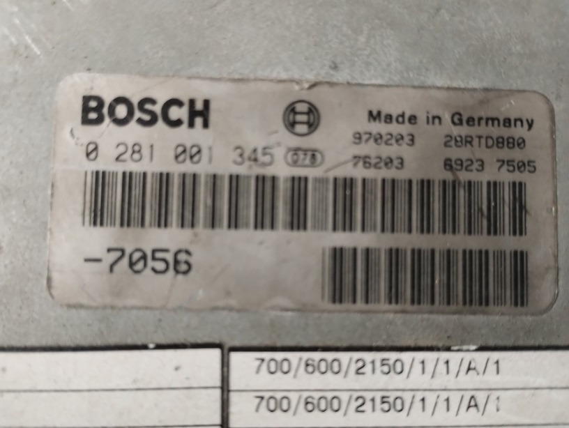 STEROWNIK SILNIKA MAN F2000 343 EDC0281001345 7056 51116157056 - Elektroniskais vadības bloks (ECU): foto 2 STEROWNIK SILNIKA MAN F2000 343 EDC0281001345 7056 51116157056 - Elektroniskais vadības bloks (ECU): foto 2