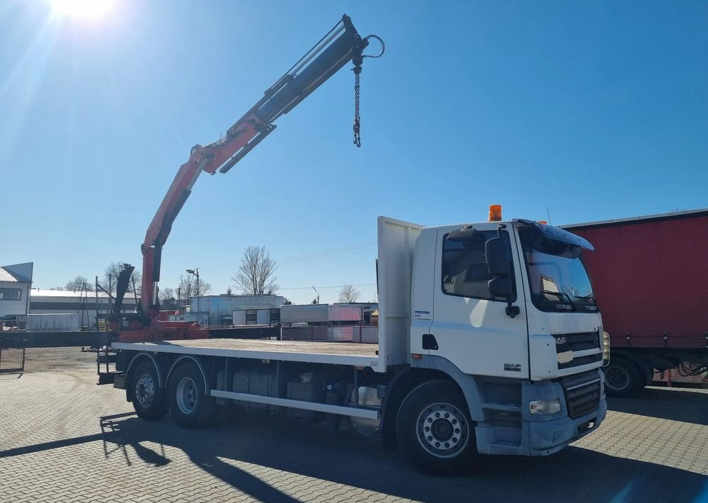DAF CF 85 360 - Bortu kravas automašīna/ Platforma, Kravas auto ar manipulatoru: foto 2 DAF CF 85 360 - Bortu kravas automašīna/ Platforma, Kravas auto ar manipulatoru: foto 2