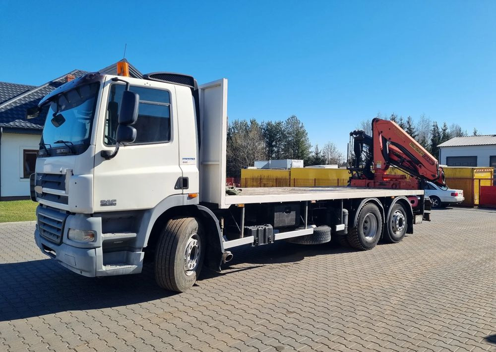 DAF CF 85 360 - Bortu kravas automašīna/ Platforma, Kravas auto ar manipulatoru: foto 5 DAF CF 85 360 - Bortu kravas automašīna/ Platforma, Kravas auto ar manipulatoru: foto 5