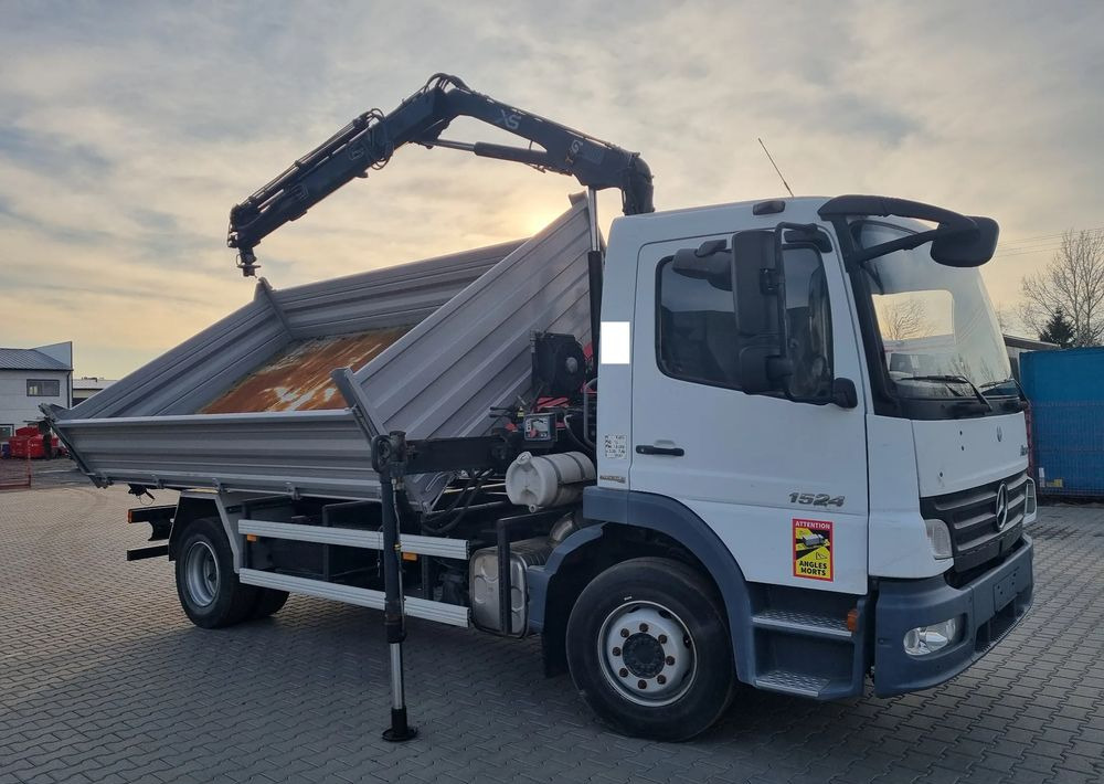 Mercedes-Benz Atego 1524 - Kravas automašīna pašizgāzējs: foto 2 Mercedes-Benz Atego 1524 - Kravas automašīna pašizgāzējs: foto 2