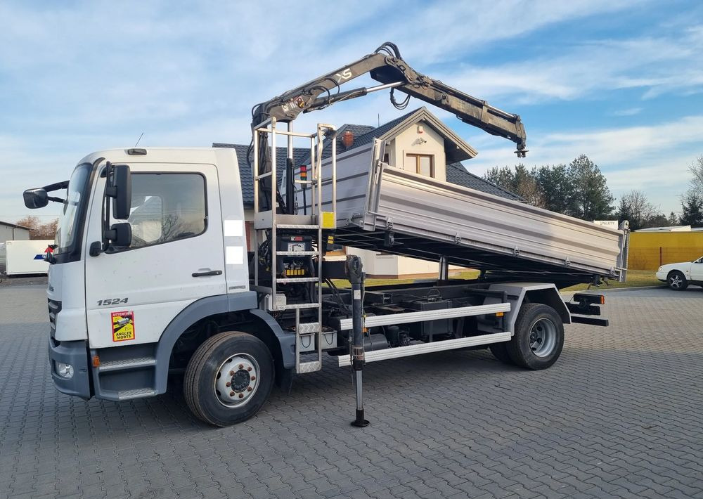 Mercedes-Benz Atego 1524 - Kravas automašīna pašizgāzējs: foto 1 Mercedes-Benz Atego 1524 - Kravas automašīna pašizgāzējs: foto 1