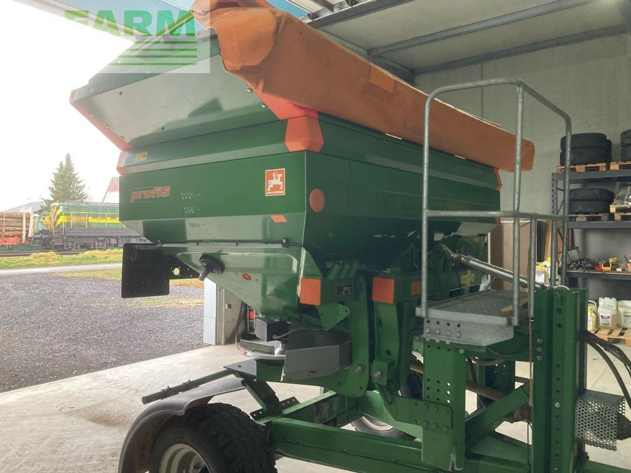 Amazone ZAM Profis 1500 - Minerālmēslu izkliedētājs: foto 4 Amazone ZAM Profis 1500 - Minerālmēslu izkliedētājs: foto 4