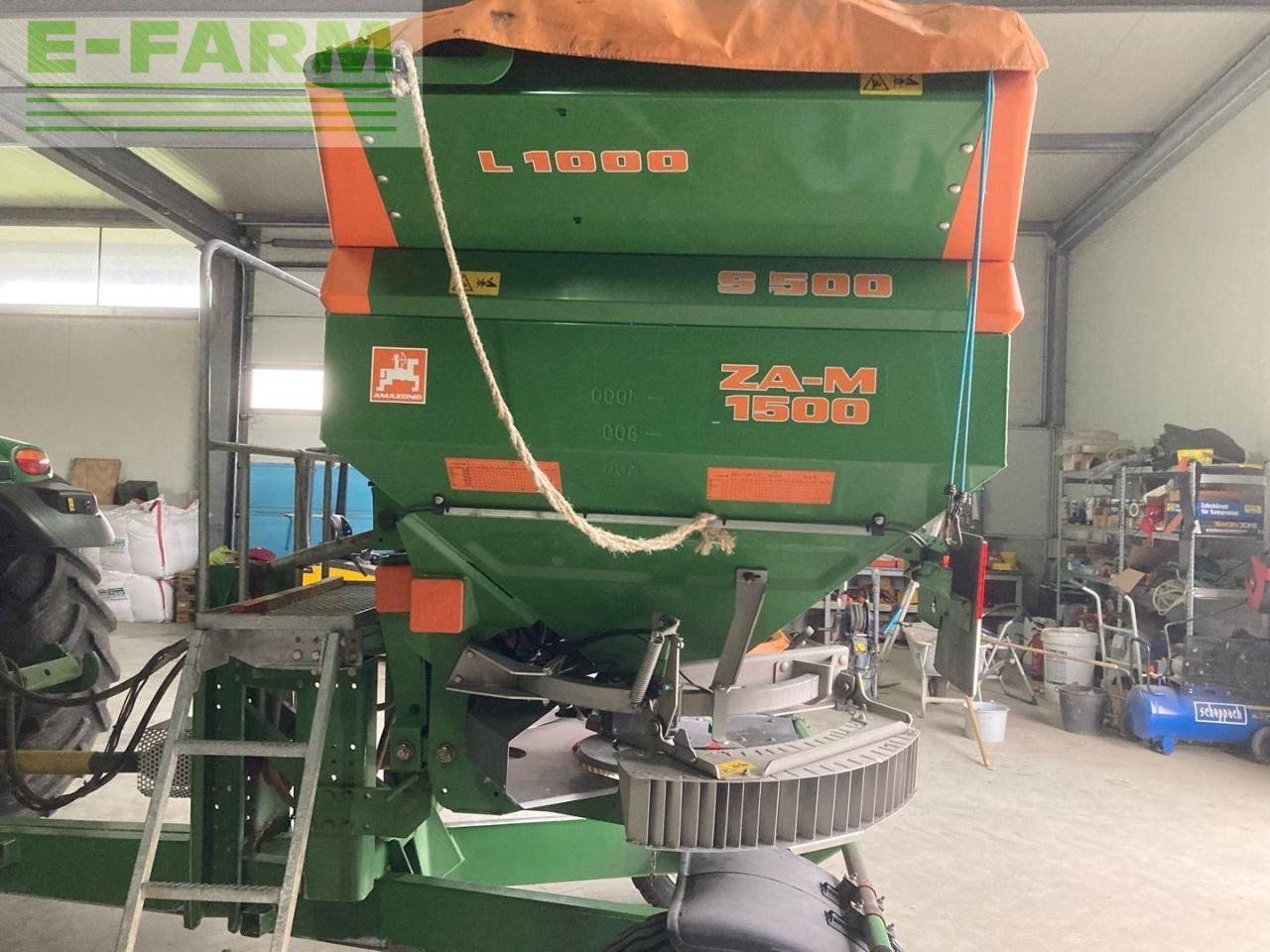 Amazone ZAM Profis 1500 - Minerālmēslu izkliedētājs: foto 2 Amazone ZAM Profis 1500 - Minerālmēslu izkliedētājs: foto 2