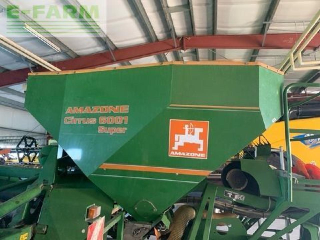 Amazone cirrus 6001 super - Sējmašīna: foto 2 Amazone cirrus 6001 super - Sējmašīna: foto 2