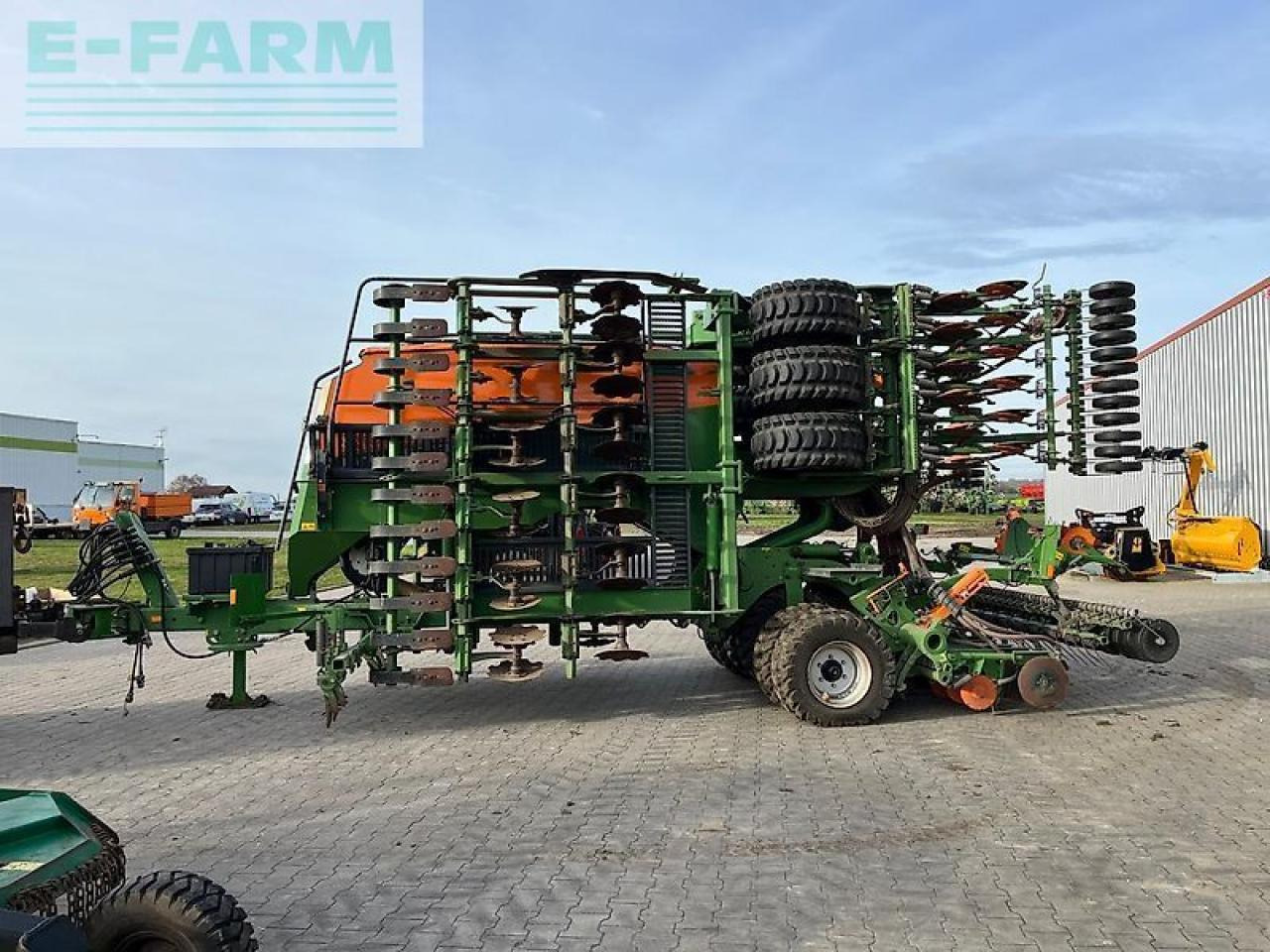 Amazone cirrus 6003-2 - Sējmašīna: foto 4 Amazone cirrus 6003-2 - Sējmašīna: foto 4