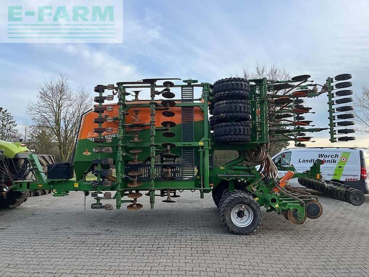 Amazone cirrus 6003-2 - Sējmašīna: foto 3 Amazone cirrus 6003-2 - Sējmašīna: foto 3
