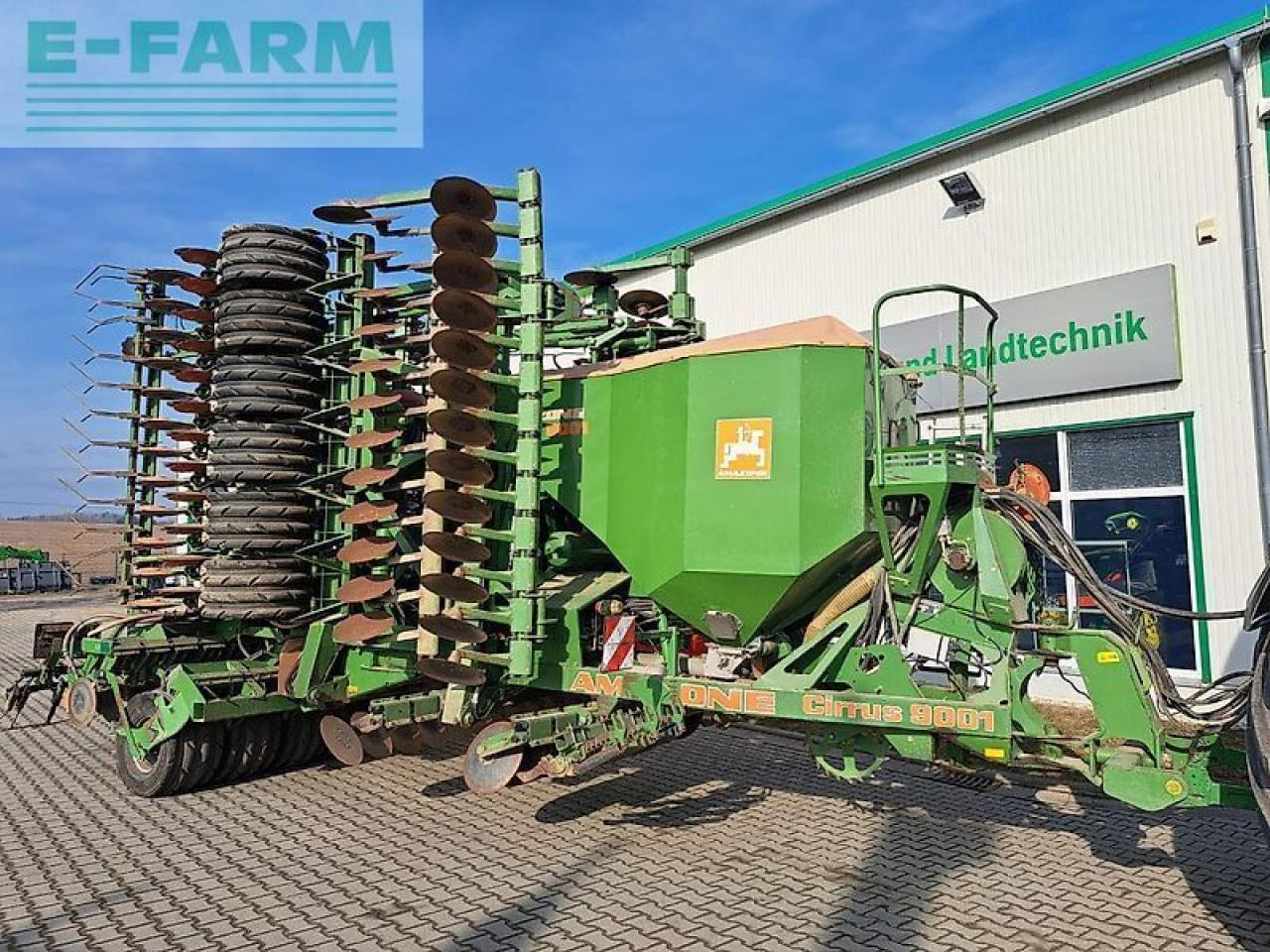 Amazone cirrus 9001 - Sējmašīna: foto 1 Amazone cirrus 9001 - Sējmašīna: foto 1