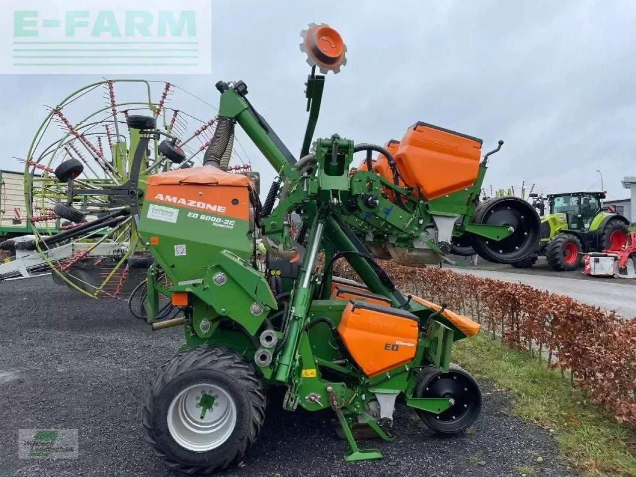 Amazone ed 6000-2c - Precīzās izsējas sējmašīna: foto 5 Amazone ed 6000-2c - Precīzās izsējas sējmašīna: foto 5