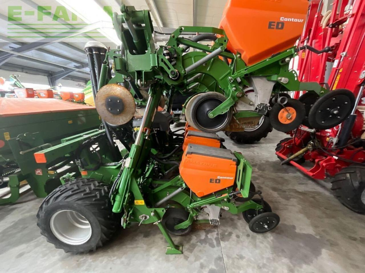 Amazone ed 6000-2fc - Precīzās izsējas sējmašīna: foto 2 Amazone ed 6000-2fc - Precīzās izsējas sējmašīna: foto 2