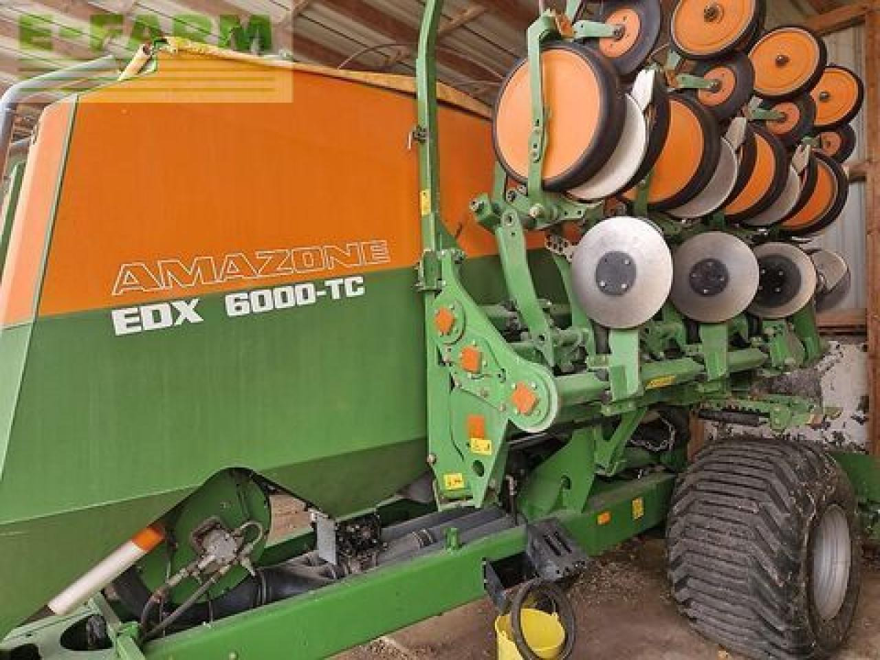 Amazone edc 6000-tc 8-75 - Precīzās izsējas sējmašīna: foto 4 Amazone edc 6000-tc 8-75 - Precīzās izsējas sējmašīna: foto 4