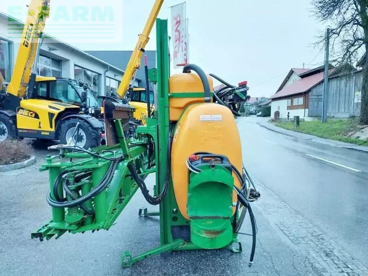Amazone uf 1000 feldspritze - Piekabināmais miglotājs: foto 4 Amazone uf 1000 feldspritze - Piekabināmais miglotājs: foto 4