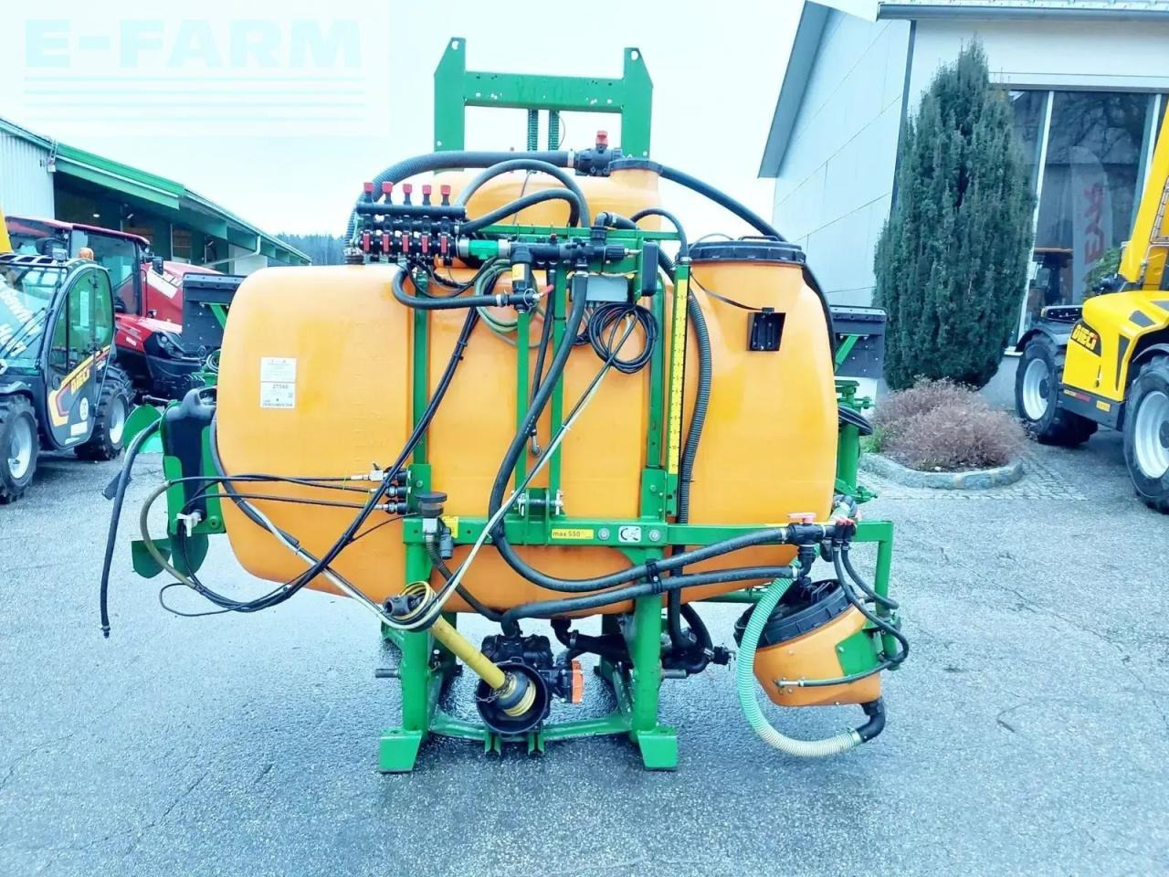 Amazone uf 1000 feldspritze - Piekabināmais miglotājs: foto 2 Amazone uf 1000 feldspritze - Piekabināmais miglotājs: foto 2
