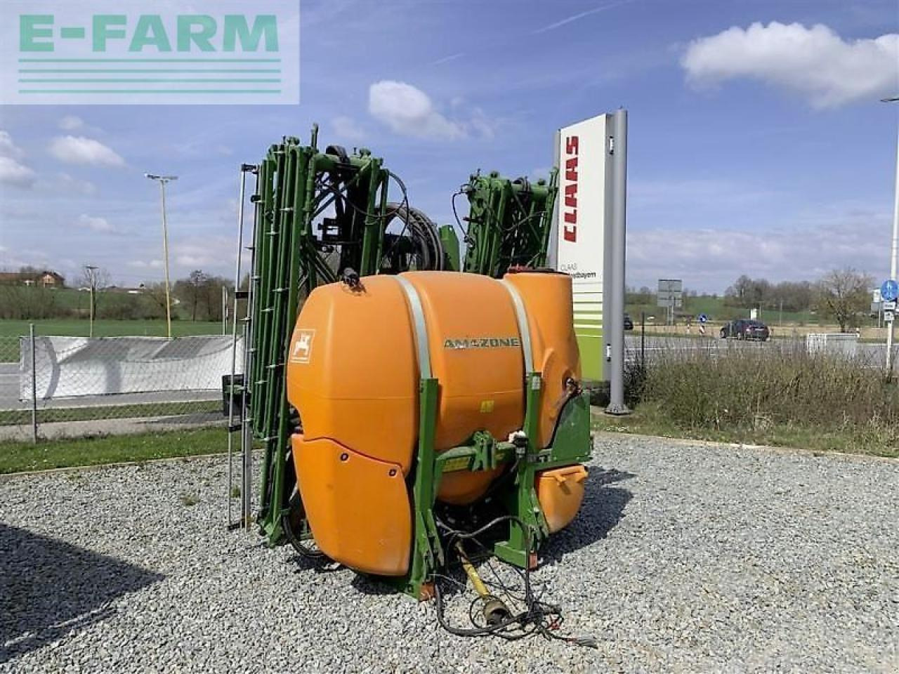 Amazone uf 1201 - Piekabināmais miglotājs: foto 1 Amazone uf 1201 - Piekabināmais miglotājs: foto 1