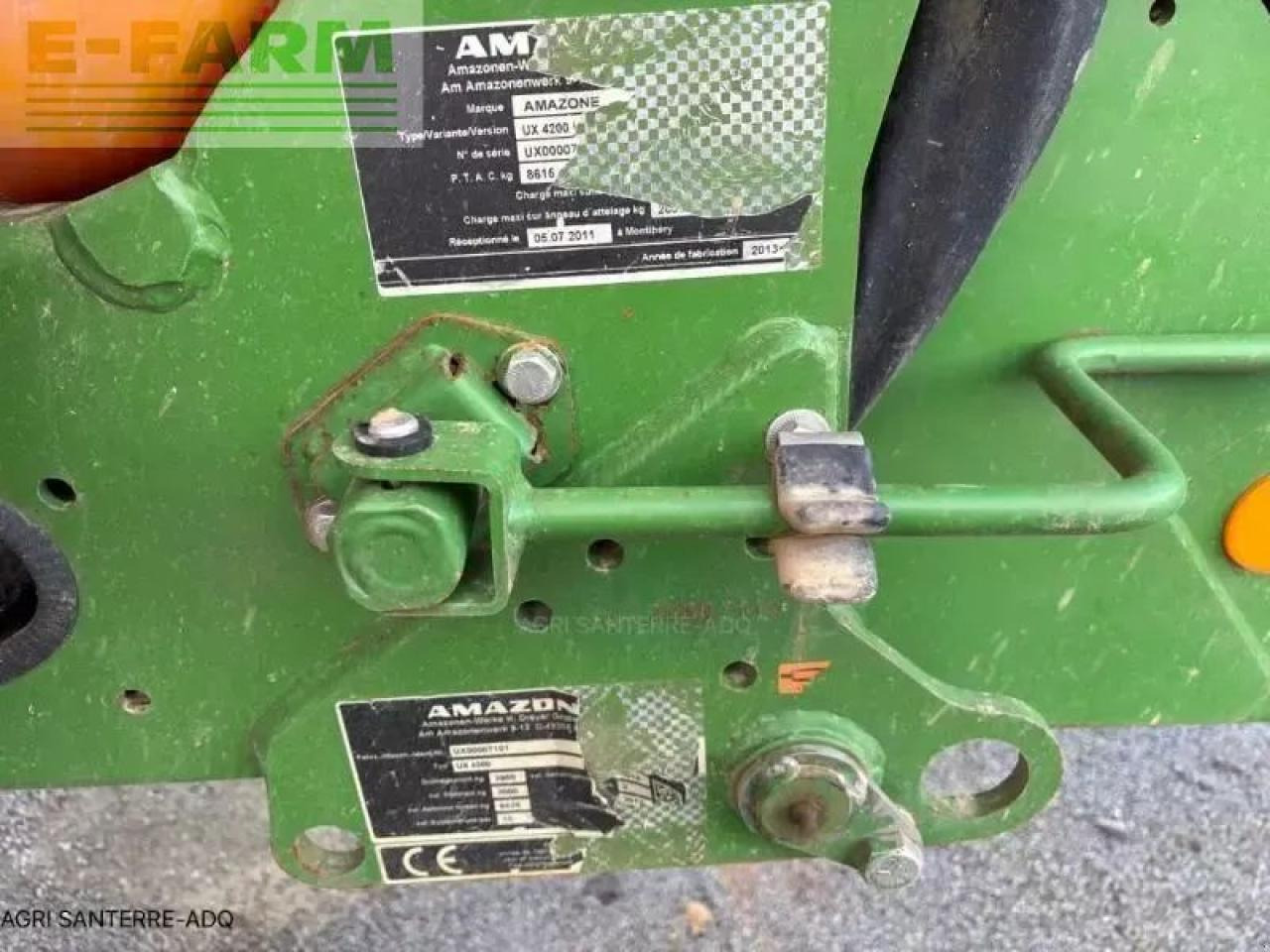 Piekabināmais miglotājs Amazone ux 4200: foto 7 Piekabināmais miglotājs Amazone ux 4200: foto 7