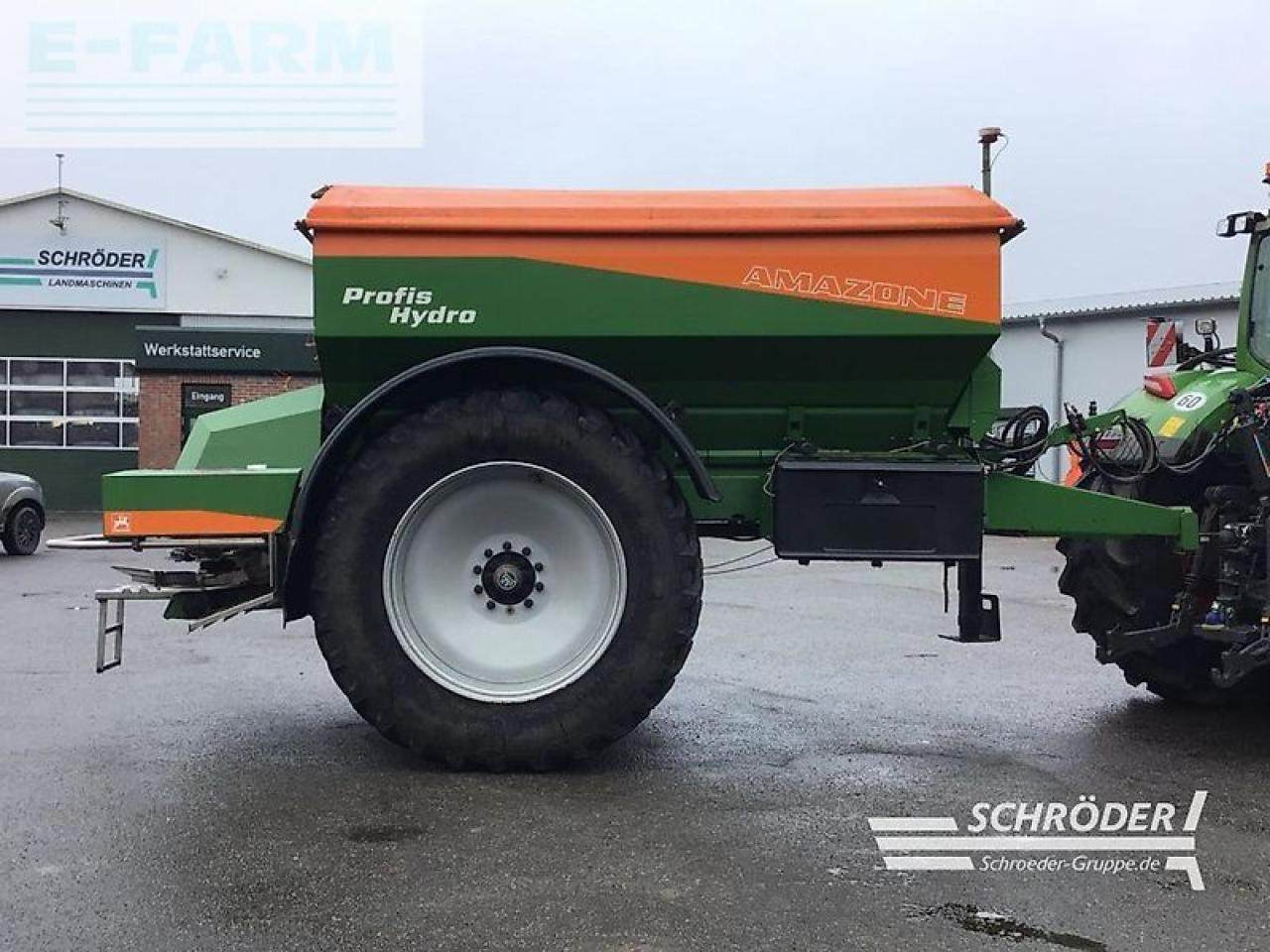 Minerālmēslu izkliedētājs Amazone zg-ts 8200 hydro: foto 6