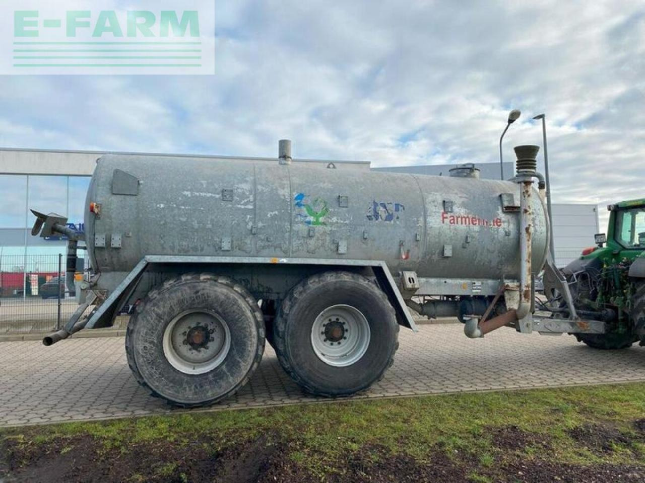 Šķidrmēslu muca BSA dlp 618 farmerline: foto 6
