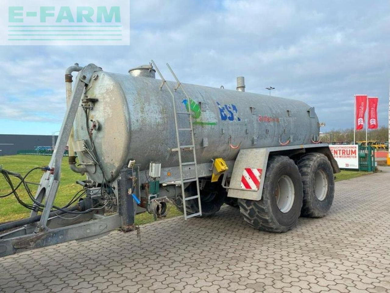 BSA dlp 618 farmerline - Šķidrmēslu muca: foto 1 BSA dlp 618 farmerline - Šķidrmēslu muca: foto 1