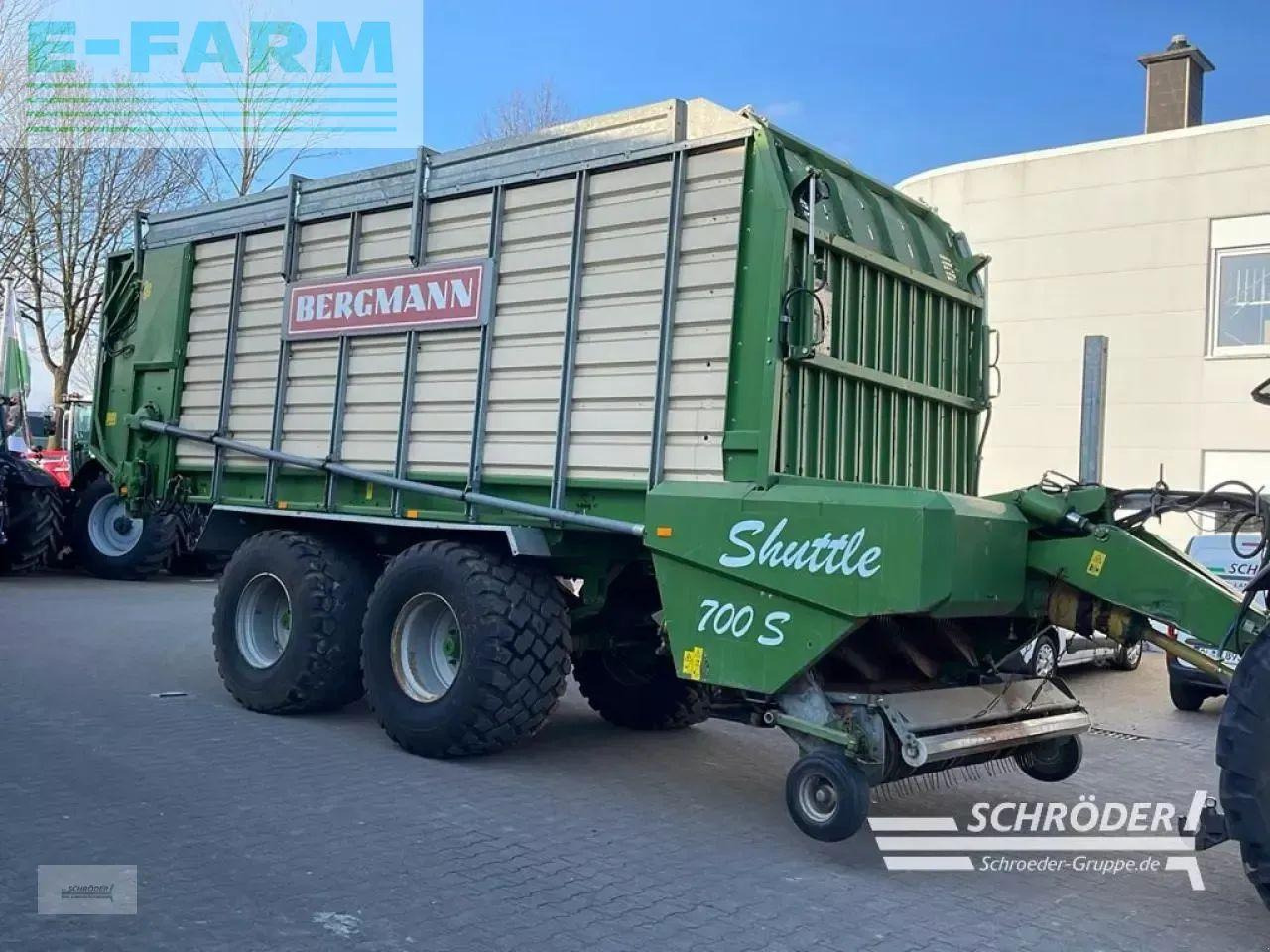 Bergmann shuttle 700 s - Savācējpiekabe: foto 1 Bergmann shuttle 700 s - Savācējpiekabe: foto 1
