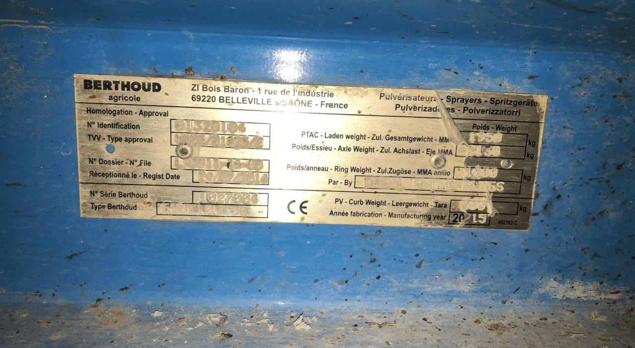 Piekabināmais miglotājs Berthoud win air: foto 10 Piekabināmais miglotājs Berthoud win air: foto 10