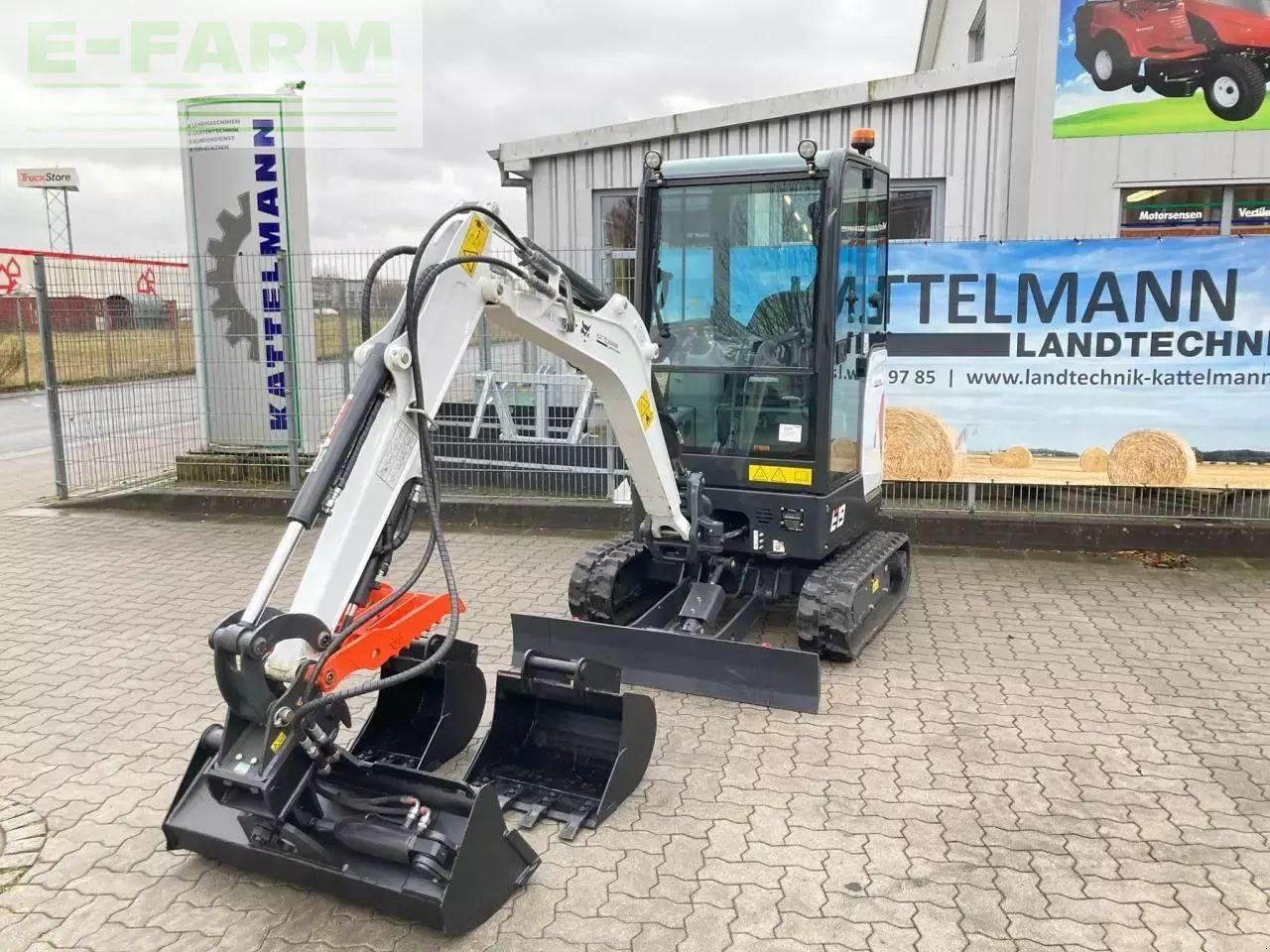 Bobcat e 19 - Mini-ekskavators: foto 1 Bobcat e 19 - Mini-ekskavators: foto 1