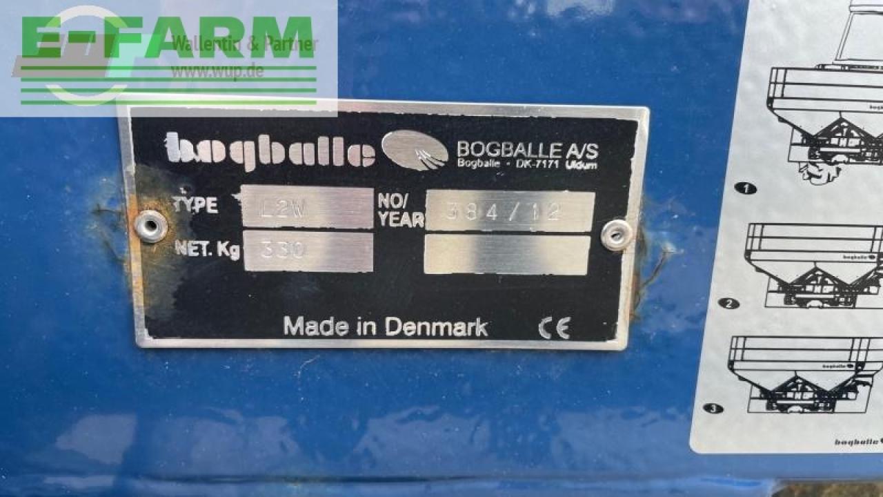 Bogballe l2w plus - Minerālmēslu izkliedētājs: foto 5 Bogballe l2w plus - Minerālmēslu izkliedētājs: foto 5
