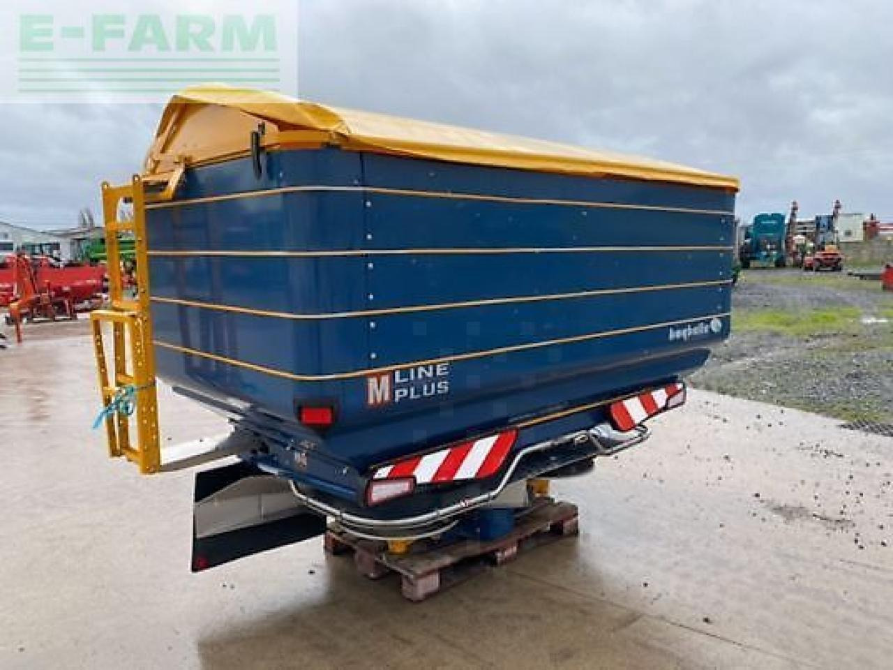 Bogballe m45 - Minerālmēslu izkliedētājs: foto 5 Bogballe m45 - Minerālmēslu izkliedētājs: foto 5