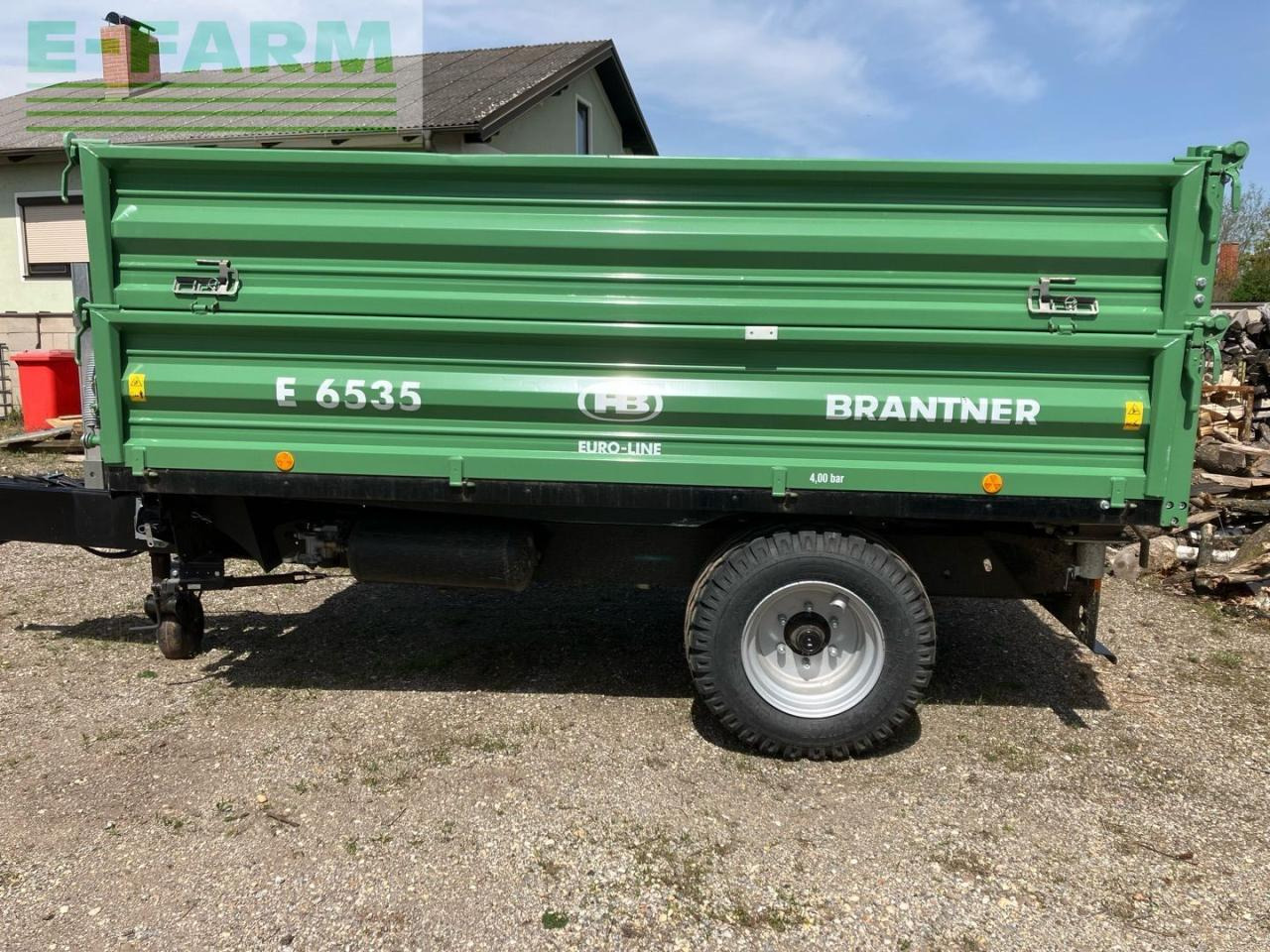 Brantner E 6535 Euro-Line - Lauksaimniecības piekabe-pašizgāzējs: foto 5 Brantner E 6535 Euro-Line - Lauksaimniecības piekabe-pašizgāzējs: foto 5