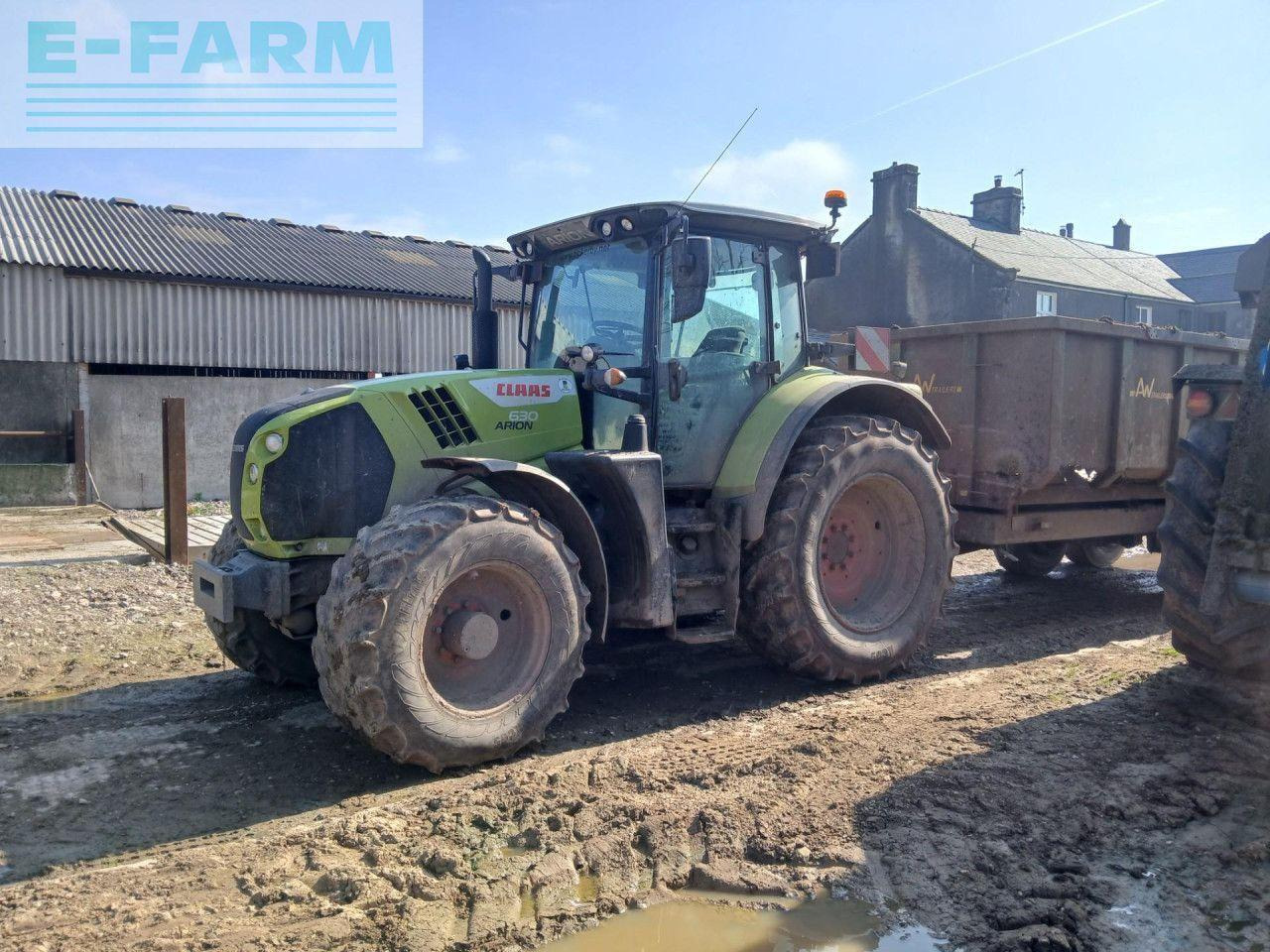 CLAAS ARION 630 CIS 50K CIS - Traktors: foto 1 CLAAS ARION 630 CIS 50K CIS - Traktors: foto 1