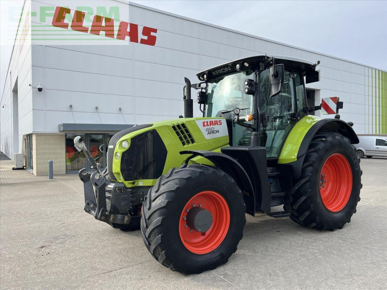 CLAAS ARION 650 - Traktors: foto 1 CLAAS ARION 650 - Traktors: foto 1