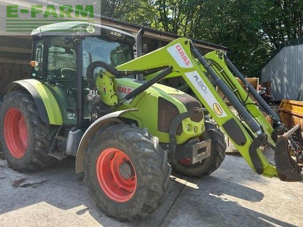 CLAAS AXOS 340 - Traktors: foto 1 CLAAS AXOS 340 - Traktors: foto 1