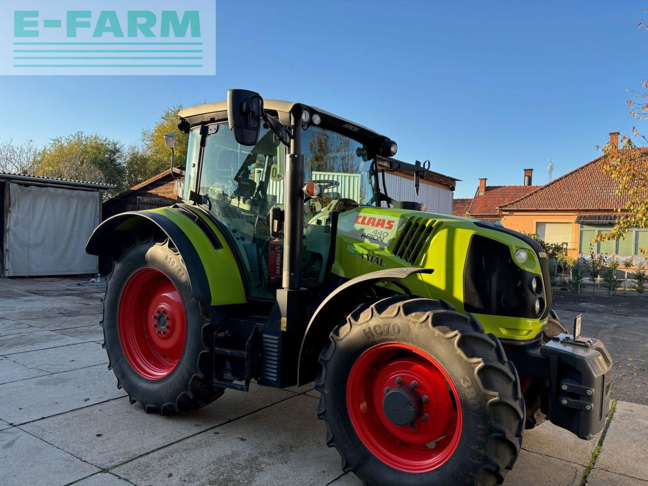 CLAAS Arion 440 - Traktors: foto 4 CLAAS Arion 440 - Traktors: foto 4