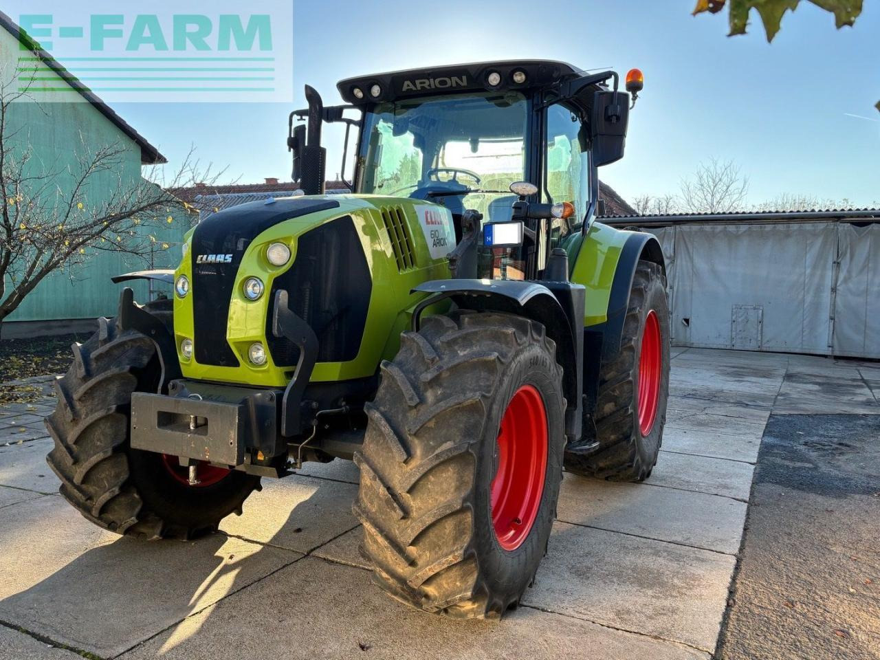 CLAAS Arion 610 - Traktors: foto 4 CLAAS Arion 610 - Traktors: foto 4
