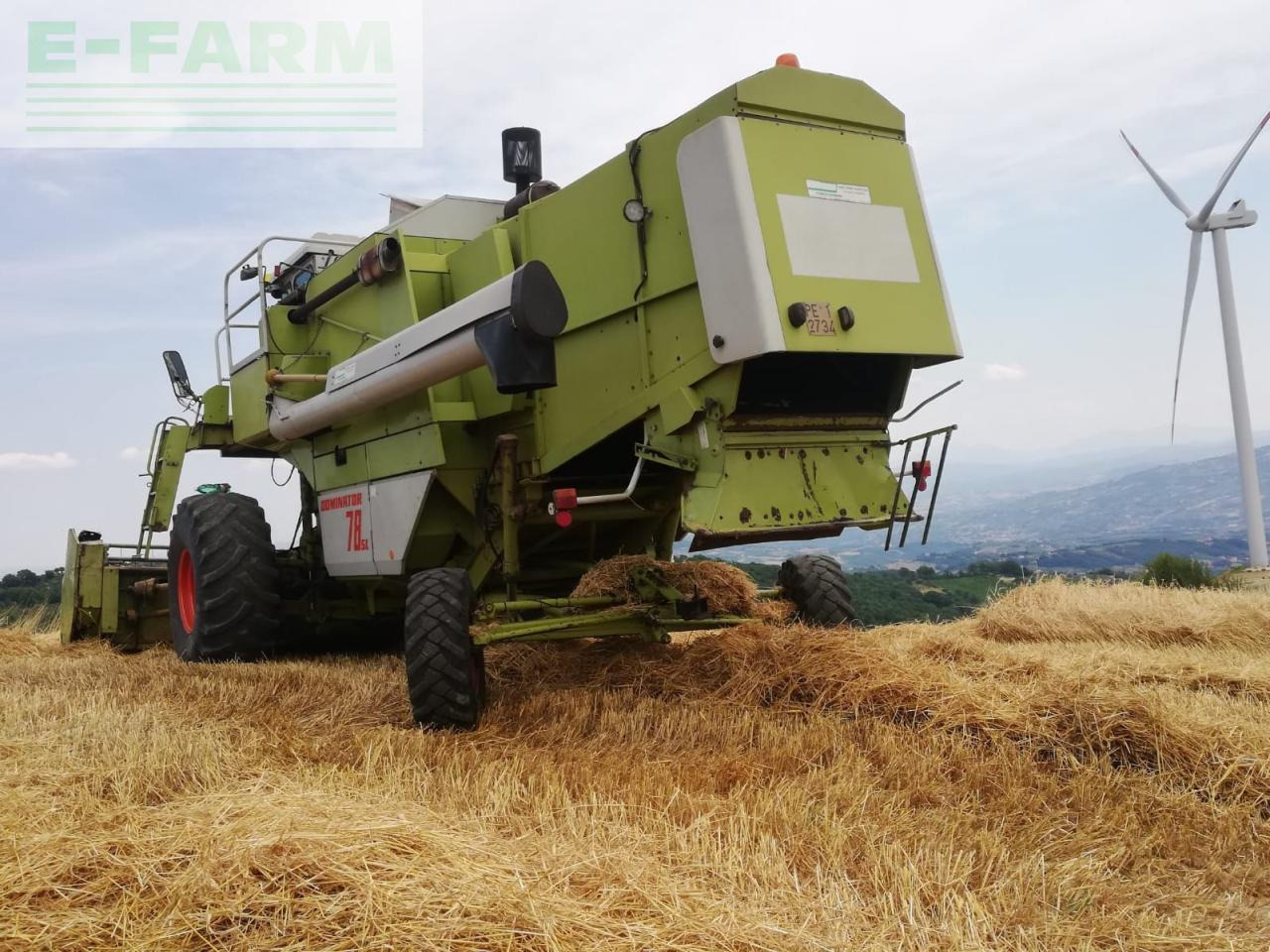 CLAAS CLAAS 78 SLH AL - Labības kombains: foto 2 CLAAS CLAAS 78 SLH AL - Labības kombains: foto 2
