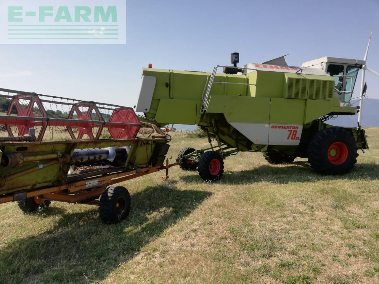 CLAAS CLAAS 78 SLH AL - Labības kombains: foto 1 CLAAS CLAAS 78 SLH AL - Labības kombains: foto 1