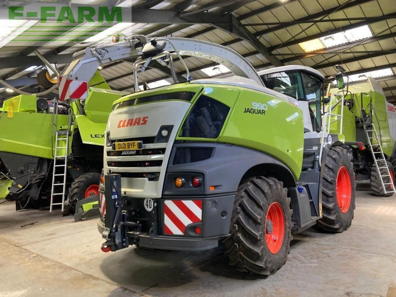 CLAAS JAGUAR 990 4WD - Lopbarības kombains: foto 5 CLAAS JAGUAR 990 4WD - Lopbarības kombains: foto 5